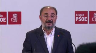 Lambán: "El tsunami de España nos ha arrasado a nosotros"