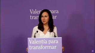 Belarra anuncia que Podemos y Sumar trabajan ya para presentarse juntos a las elecciones del 23J
