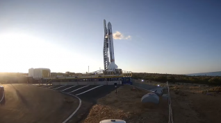 Todo preparado para el lanzamiento del cohete Miura 1