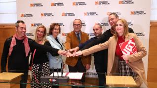 El pacto para la reducción de la jornada lectivo se firmó el pasado 21 de noviembre
