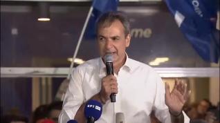 El conservador Mitsotakis celebra su triunfo en las elecciones griegas
