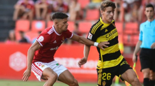 Foto del ultimo partido de pretemporada Nàstic-Real Zaragoza, en Tarragona