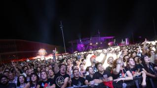 Concierto de Loquillo en el Vive Latino 2023, en Zaragoza.