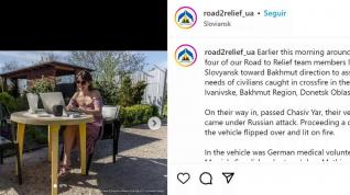 La cooperante española Emma Igual viajaba en el vehículo atacado por Rusia, según su ONG