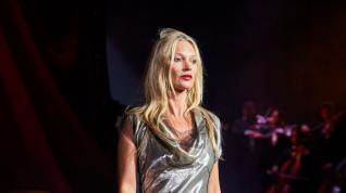 La modelo británica Kate Moss en el 'Vogue World 2023' de Londres.