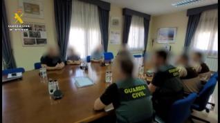 La Guardia Civil de Fraga detiene a dos personas por 22 delitos de robo en casetas de riego