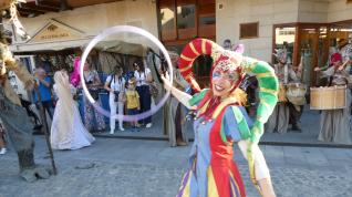 Fotos del inicio de las jornadas ‘Jaca, Reino y Leyenda’.