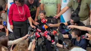 Rueda de prensa en Tel Aviv de una rehén de 84 años liberada por Hamás