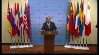 Guterres dice que "se tergiversaron" sus palabras sobre Hamás, al que condena de nuevo