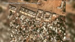 Israele, le immagini satellitari di Gaza prima e dopo gli attacchi aerei