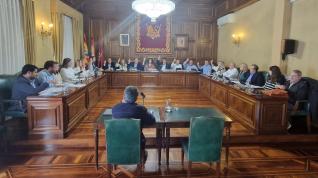 Pleno del Ayuntamiento de Teruel.