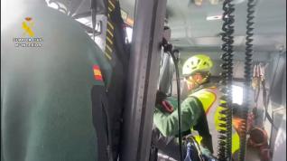 Vídeo de la Guardia Civil del rescate del montañero navarro de 52 años fallecido en Monte Perdido