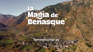 Promocional para votar a Benasque en el concurso ‘Juntos Brillamos Más’, de Ferrero Rocher