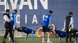 Velázquez entrenamiento flotadores