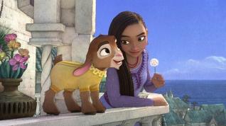 Asha y la cabra Valentino, en 'Wish. El poder de los deseos', de Disney