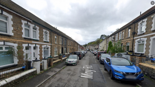 Calle Moy de Aberfan, donde han ocurrido los hechos.