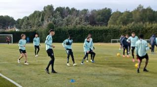 entrenamiento sd huesca