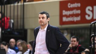 Carlos Cantero, entrenador del Casademont Zaragoza.