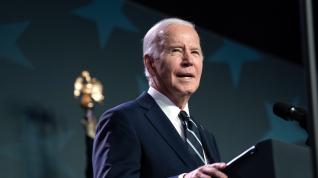 Joe Biden, presidente de Estados Unidos, en la Asociación Nacional de Condados en Washington.