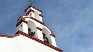La iglesia y vivienda del cura detenido en Don Benito (Badajoz) por supuesto tráfico de drogas