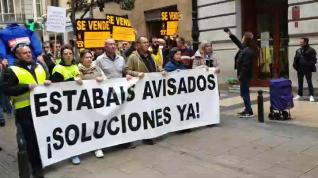 "Estabais avisados, soluciones ya", piden los agricultores en Zaragoza