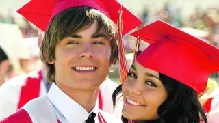 Los protagonistas de 'High School Musical', un gran éxito de Disney.