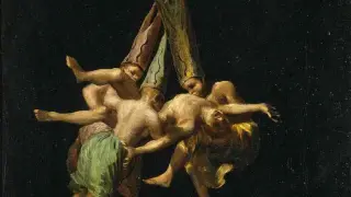 'Vuelo de Brujas' de Francisco de Goya