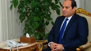 La presidenta de México, Claudia Ruiz Massieu, se ha reunido con su homólogo de Egipto, Sameh Shukri.