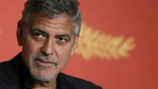 George Clooney, este jueves en Cannes.