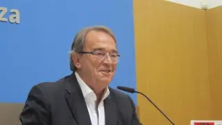 El portavoz socialista en el Ayuntamiento de Zaragoza, Pérez Anadón