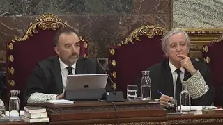 El presidente del Tribunal Supremo, Manuel Marchena, y el juez Juan Ramón Berdugo.