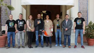 La candidata de Cs al Congreso por Huesca se ha reunido con representantes de Jusapol