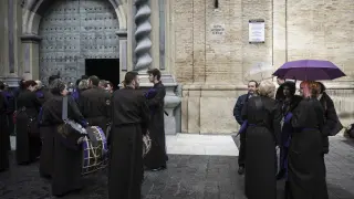 Procesión de jueves santo en Zaragoza