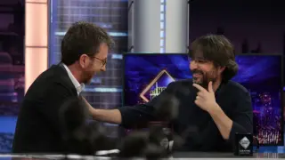Jordi Évole en la entrevista con Pablo Motos en 'El Hormiguero'.