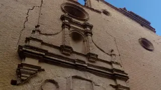 Fachada del convento de San Rafael.