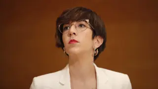 Violeta Barba, candidata de Podemos-Equo al Ayuntamiento de Zaragoza.