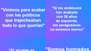 Elecciones Aragón 2019: Adivina qué candidato ha dicho las siguientes frases.