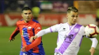 Reyes, en un partido reciente con el Extremadura ante el Numancia.