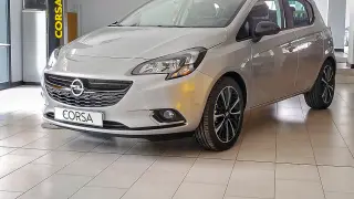 El Opel Corsa en promoción en Zavisa.