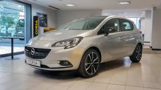 El Opel Corsa en promoción en Zavisa.