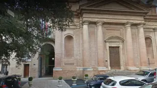 Universidad de Perugia, Italia, donde el joven estaba de Erasmus.