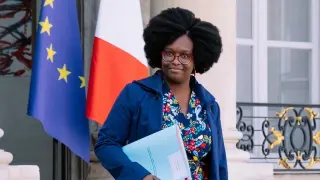 Sibeth Ndiaye es la portavoz del gobierno francés.