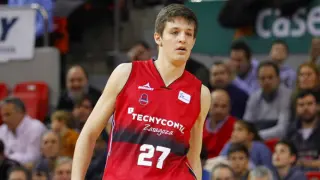 Vit Krejci jugará en el primer equipo del Basket Zaragoza durante tres años.