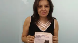 Carmen Ros, presidenta de la Asociación de Víctimas por Ácido Valproico (Avisav), de reciente creación, y madre de dos niños afectados.