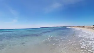 Playa de ses Illetes, en Formentera, lugar donde han ocurrido los hechos.