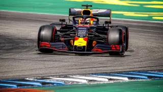 Verstappen, en el Gran Premio de Alemania de Fórmula Uno.