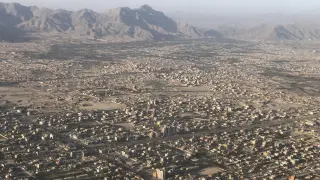 Kabul, desde el aire
