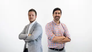 Marcos Latorre, director de Hiberus Digital Business, y Pau Valdés, CEO de InboundCycle.