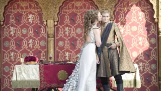 El vestido de novia de Margaery Tyrell es una de las piezas que se pueden ver en la exposición.