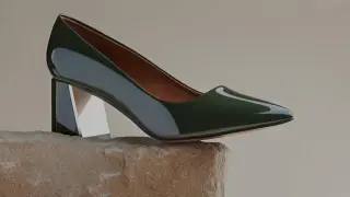 Un zapato de la más reciente colección de MaryPaz.